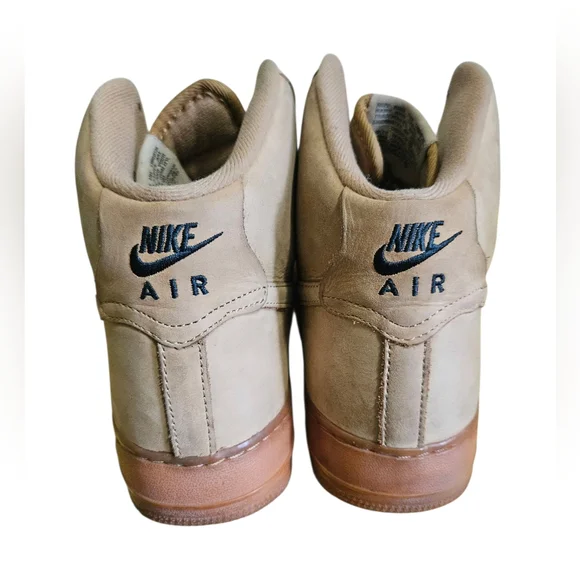 Size 11 - Nike Air Force 1 High '07 LV8 WB Flax 2016 - FLAX - Picture 6 of 9
